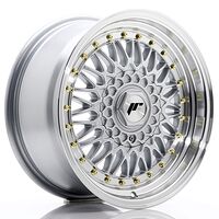 Japan Racing Wheels JR9 7.5x16 4x100/108 CB74.1 Silver w/Machined Lip