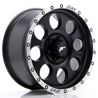 Japan Racing Wheels JRX4 8.5x17 6x114.3 CB66.1 Matt Black w/Machined Lip