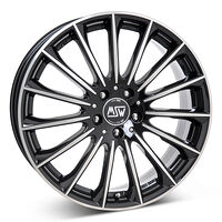 MSW 30 G.Blk F.Pol 8.5x19 5x114.3 ET45 CB73.1