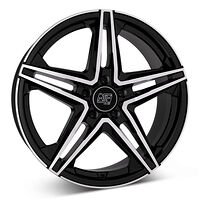 MSW 31 G.Blk/Pol 7.5x18 5x112 ET48 CB73.1