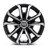 MSW 48 Van Blk/Pol 7x17 5x118 ET41 CB71.1