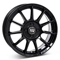 MSW 85 G.Blk 7x17 4x100 ET30 CB63.4