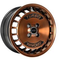 Ronal RONAL R10 TURBO COPPER MATT FRONT DIAMOND CUT 7x15 4/100 ET28 CB68,0 60°