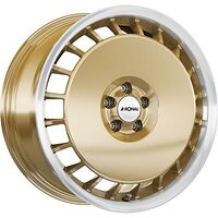 Ronal RONAL R50 AERO RACING GOLD RIM LIP CUT 8x18 5/100 ET35 CB68,0 60°