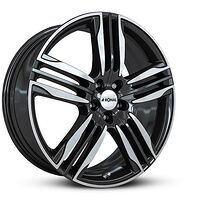 Ronal RONAL R58 BLACK FRONT CUT 8x20 5/115 ET45 CB70,3 60°