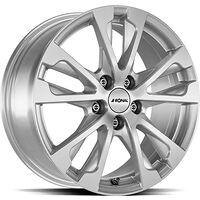 Ronal RONAL R61 Chrystal Silver MATT 7,5x17 5/112 ET48 CB66,6 Kulkona R13