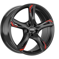 Ronal RONAL R62 Red JET BLACK 7,5x18 5/120 ET42 CB82,0 Kulkona R14