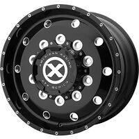 Statusfälgar AO400 Gloss Black Milled - Front 8,25x5 10/285,75 ET145 CB220,1 60°