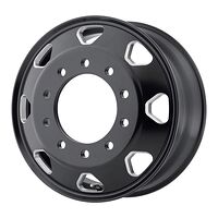 Statusfälgar AO401 Satin Black Milled - Inner 8,25x5 10/285,75 ET144 CB220,1 60°