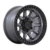 Black Rhino CALICO MATTE GUNMETAL W/ MATTE BLACK LIP 8,5x17 5/114,3 ET34 CB72,6 60°