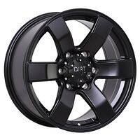 Statusfälgar D22 Flatblack 7,5x16 6/139,7 ET40 CB93,1 60°