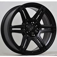 Statusfälgar D47 Flatblack 8x18 6/114,3 ET38 CB66,1 60°