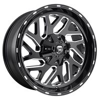 Fuel D581 TRITON GLOSS BLACK MILLED 10x20 5/114,3/127 ET-18 CB78,1 60°