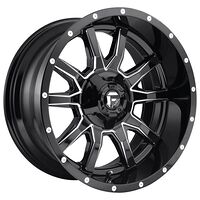 Fuel D627 VANDAL GLOSS BLACK MILLED 10x20 5/114,3/127 ET-18 CB78,1 60°
