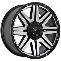 Statusfälgar D68 Flatblack machined face 9x20 6/114,3 ET25 CB66,1 60°