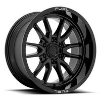 Fuel D760 CLASH GLOSS BLACK 12x22 6/135 ET-44 CB87,1 60°