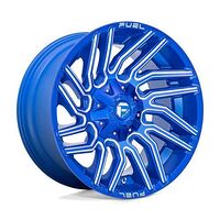 Fuel D774 TYPHOON ANODIZED BLUE MILLED 10x22 5/139,7/150 ET-18 CB110,2 60°
