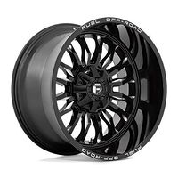 Fuel D795 ARC GLOSS BLACK MILLED 12x22 8/165,1 ET-44 CB125,1 60°