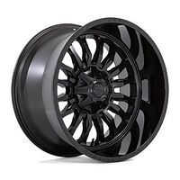 Statusfälgar D796 ARC MATTE BLACK W/ GLOSS BLACK LIP 10x22 6/135/139,7 ET-18 CB106,1 60°