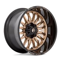 Statusfälgar D797 ARC PLATINUM BRONZE W/ BLACK LIP 12x22 8/170 ET-44 CB125,1 60°