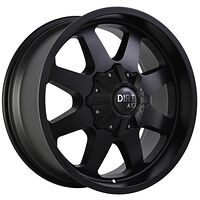 Statusfälgar D80 Flatblack 9x20 8/180 ET18 CB125,1 60°