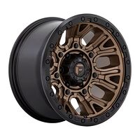 Statusfälgar D826 TRACTION MATTE BRONZE W/ BLACK RING 10x20 6/139,7 ET-18 CB106,1 60°