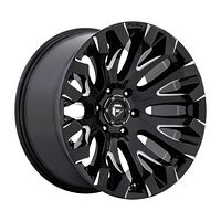 Fuel D828 QUAKE GLOSS BLACK MILLED 10x20 6/135 ET-18 CB87,1 60°