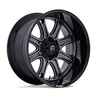 Fuel DARKSTAR MATTE GUNMETAL W/ BLACK LIP 10x22 6/135/139,7 ET-18 CB106,1 60°