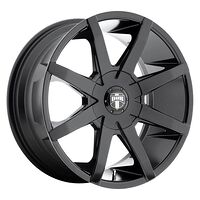 Statusfälgar DC110 GLOSS BLACK 8,5x20 5/108/114,3 ET45 CB72,6 60°