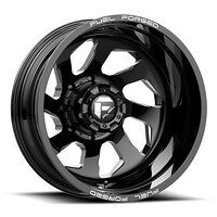 Statusfälgar DD39 FF39D GLOSS BLACK MILLED 8,25x20 10/225 ET-202 CB170,1 60°