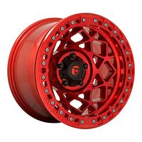 Fuel FC121 Candy Red 9x17 6/135 ET-15 CB87,1 60°