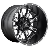 Fuel FC513 MATTE BLACK MILLED 6,5x17 8/200 ET129 CB142,0 60°
