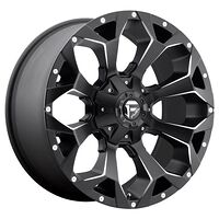 Fuel FC546 MATTE BLACK MILLED 12x20 5/114,3/127 ET-43 CB78,1 60°