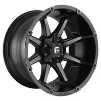 Fuel FC556 MATTE BLACK DOUBLE DARK TINT 9x18 6/135/139,7 ET1 CB106,1 60°
