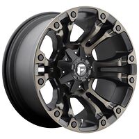Fuel FC569 MATTE BLACK DOUBLE DARK TINT 9x17 6/139,7 ET20 CB106,1 60°