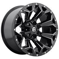 Statusfälgar FC576 GLOSS BLACK MILLED 9x20 5/139,7/150 ET20 CB110,1 60°
