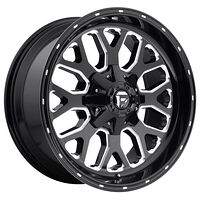 Fuel FC588 GLOSS BLACK MILLED 10x20 6/135/139,7 ET-18 CB106,1 60°