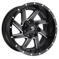 Fuel FC594 MATTE BLACK MILLED 10x20 6/135/139,7 ET-18 CB106,1 60°