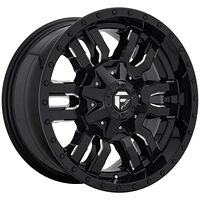 Fuel FC595 GLOSS BLACK MILLED 10x22 6/135/139,7 ET-18 CB106,1 60°