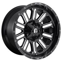 Fuel FC620 GLOSS BLACK MILLED 9x18 6/135/139,7 ET20 CB106,1 60°