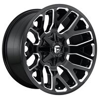 Fuel FC623 GLOSS BLACK MILLED 9x20 5/139,7/150 ET1 CB110,1 60°