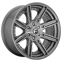 Fuel FC710 BRUSHED GUN METAL TINTED CLEAR 9x20 6/139,7 ET1 CB106,1 60°