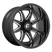 Fuel FC749 Gloss Black Milled 9x20 6/139,7 ET1 CB106,1 60°