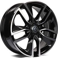 Statusfälgar Force Black Front Polished 6,5x16 5/114,3 ET40 CB73,1 60°