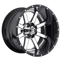 Statusfälgar FT260 CHROME PLATED GLOSS BLACK LIP 14x24 6/135/139,7 ET-75 CB106,1 60°