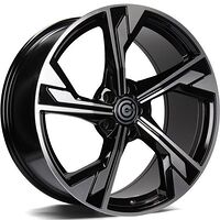 Statusfälgar Future Black Front Polished 8x18 5/112 ET35 CB66,5 60°