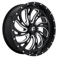 Statusfälgar FV641 GLOSS BLACK MILLED 7x18 4/156 ET13 CB132,0 60°