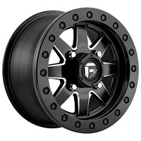 Fuel FV938 MATTE BLACK MILLED 7x15 4/156 ET13 CB132,0 60°