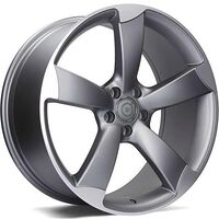 Statusfälgar Graphene Matt Anthracite Front Polished 7,5x17 5/112 ET35 CB66,5 60°