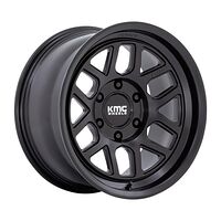 Statusfälgar KM446 MESA FORGED MONOBLOCK SATIN BLACK 8,5x17 6/135 ET0 CB87,1 60°